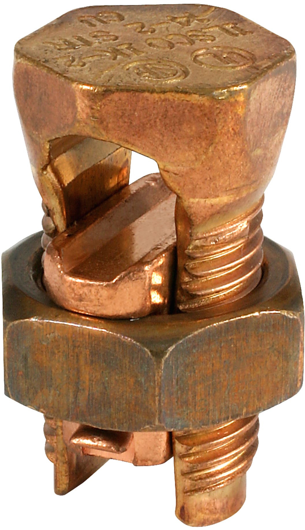 Ilsco - Ilsco IK-10 Copper Split Bolt, Conductor Range for Equal Main & Tap 10-16, UL, CSA
