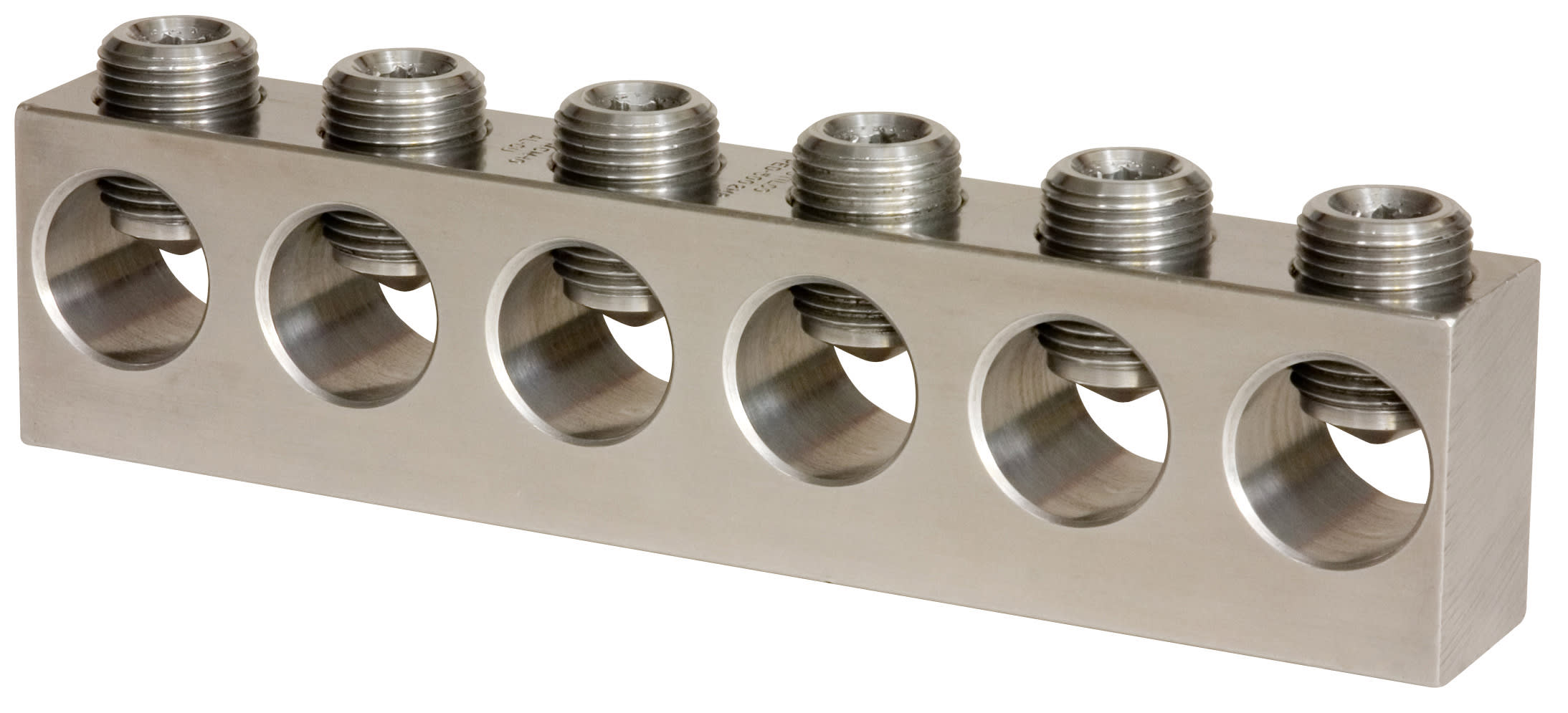 Ilsco - Ilsco PED-4-500-X Aluminum Multi-Tap Connector, Dual Rated, Conductor Range 500-10, 4 Ports