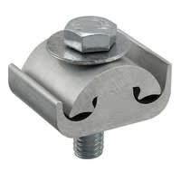 Ilsco - Ilsco PG402-S-Z Aluminum Parallel Groove Clamp, Dual Rated, Conductor Range 4/0-2, 3/8in Steel Bolt