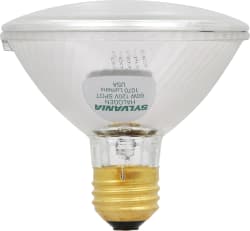 LEDVANCE Sylvania - Sylvania 16127 120 Volt 60 W 99 CRI 2875 K 1070 lm Silver Spot E26 Medium Base PAR30 Reflector Halogen Lamp