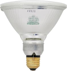 LEDVANCE Sylvania - Sylvania 16738 120 Volt 60 W 99 CRI 2900 K 1070 lm Silver Narrow Flood E26 Medium Skirted Base PAR38 Halogen Lamp