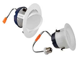 LEDVANCE Sylvania - Sylvania 70387 Rt4 120 9 W Volt 0.08 Amp 84 Cri 2700 K 600 Lm Medium Base LED Recessed Downlight Kit