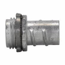 Crouse-Hinds - Crouse-Hinds Series 771DC 1/2 Inch Die-Cast Zinc Non-Insulated Screw-In Straight FMC Connector