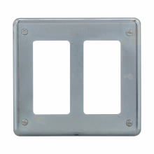 Crouse-Hinds - Crouse-Hinds Series S232 GFI 2-Gang Sheet Steel Surface Mount Device Box Cover