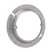 Crouse-Hinds - Crouse-Hinds Series TP331 4 Inch 3/4 Inch Raised Steel Octagon Box Cover with Open Ear