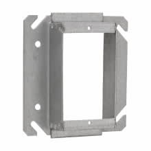 Crouse-Hinds - Crouse-Hinds Series TP520 4 Inch 1/2 Inch Raised Steel 1-Device Square Box Tile Wall Cover