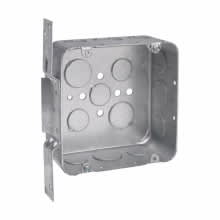 Crouse-Hinds - Crouse-Hinds TP557 4-11/16"x 4-11/16"x 2-1/8" Steel Drawn Square Outlet Box