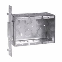 Crouse-Hinds - Crouse-Hinds Series TP632 5-9/16 x 2-1/2 x 3-3/4 Inch Steel 3-Gang Switch Box