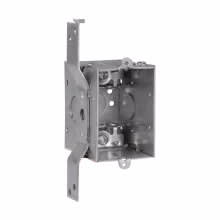 Crouse-Hinds - Crouse-Hinds Series TP670 3 x 2 x 2-3/4 Inch Steel Gangable Switch Box