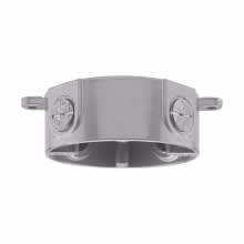 Crouse-Hinds - CRSH TP7450 1/2" CEILING MOUNT BOX WITH GASKET PORCELAIN SOCKET AND SCREWS GREY