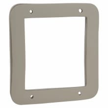 Crouse-Hinds - Crouse-Hinds TP852 4-11/16" Square Box Cover, Air Plenum, Flat Ring Double Gasketed, Steel