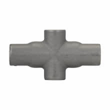 Crouse-Hinds - Crouse-Hinds Series X57 SA 1-1/2 Inch Copper Free Aluminum Form7 Type X Threaded Rigid Conduit Body