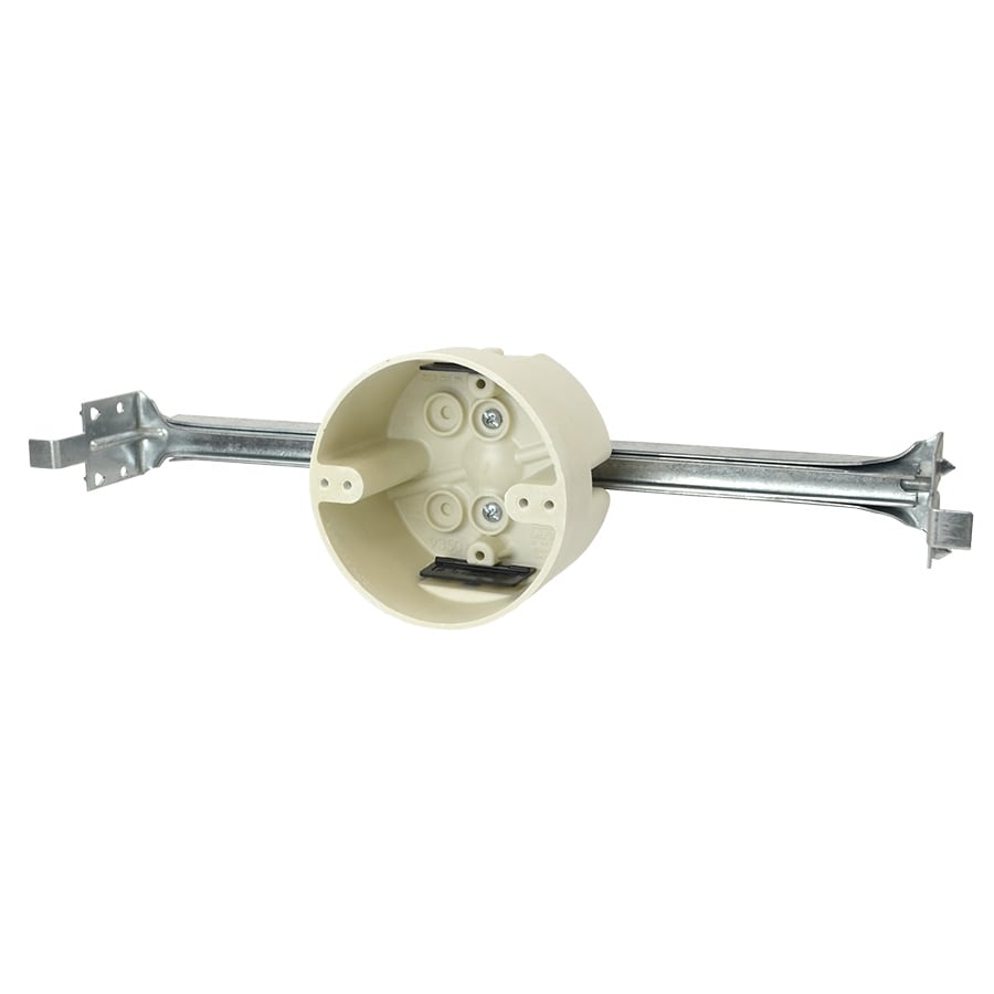 Allied Moulded Products - Allied Moulded Products 9350-BHK 2-3/8 x 4 Inch 22.5 In. Fiberglass Round Ceiling Fixture Outlet Box