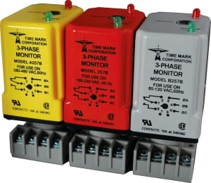 Time Mark Corp. - TIME MARK CORP INFO A257B 480 VAC SPDT 3-Phase Monitor