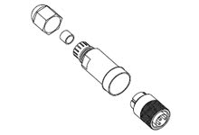 Woodhead - MOLE 1A5002-34 MC 5P M/F-ATTCH STR