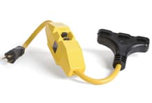 Woodhead - WOOD 15050-6TT 15A.- TRI-CORD-GFCI-