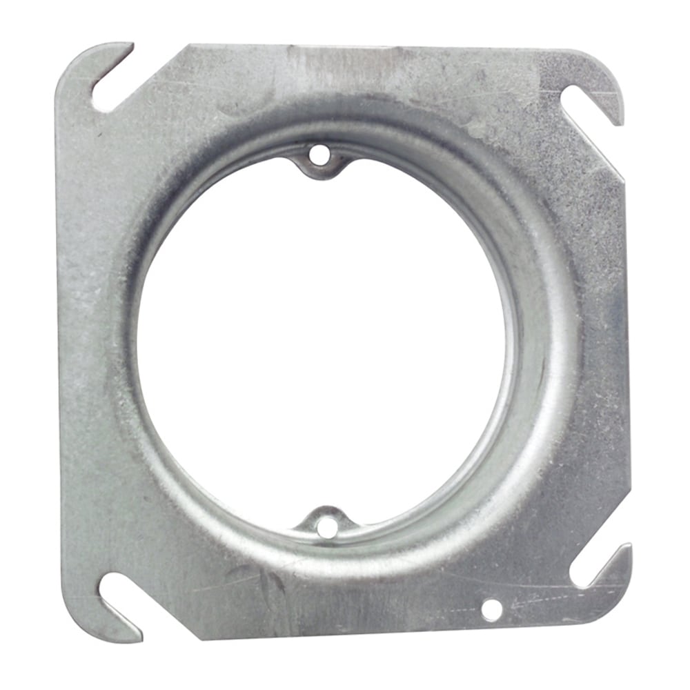 Thomas & Betts Co - Steel City 52C3-3/4 4" Steel Square Box Cover, 3/4" Raised, 4.3 cu.in.