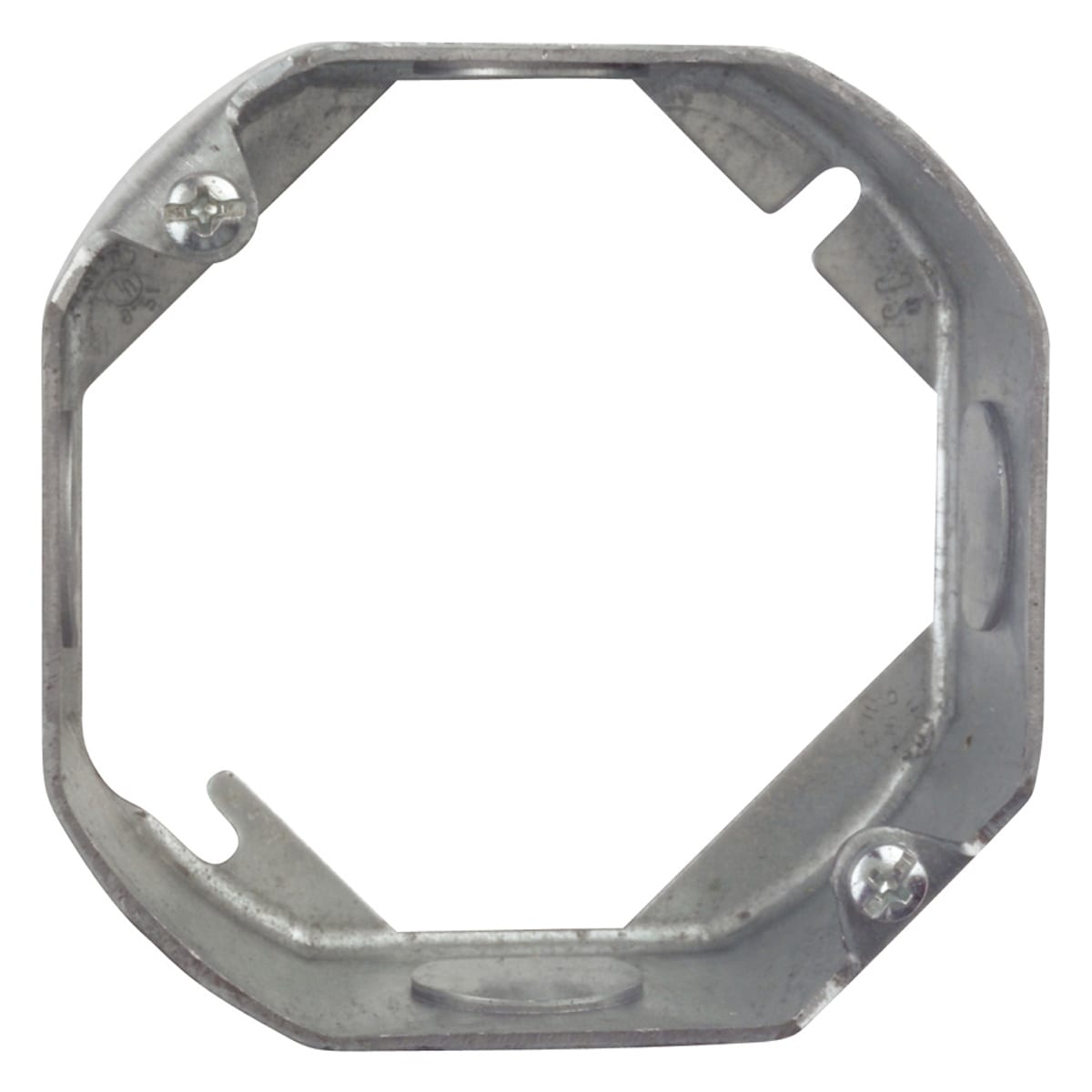 Thomas & Betts Co - Steel City 551511/2-25 4 Inch 1-1/2 Deep Octagon Box Extension Ring with Knockouts
