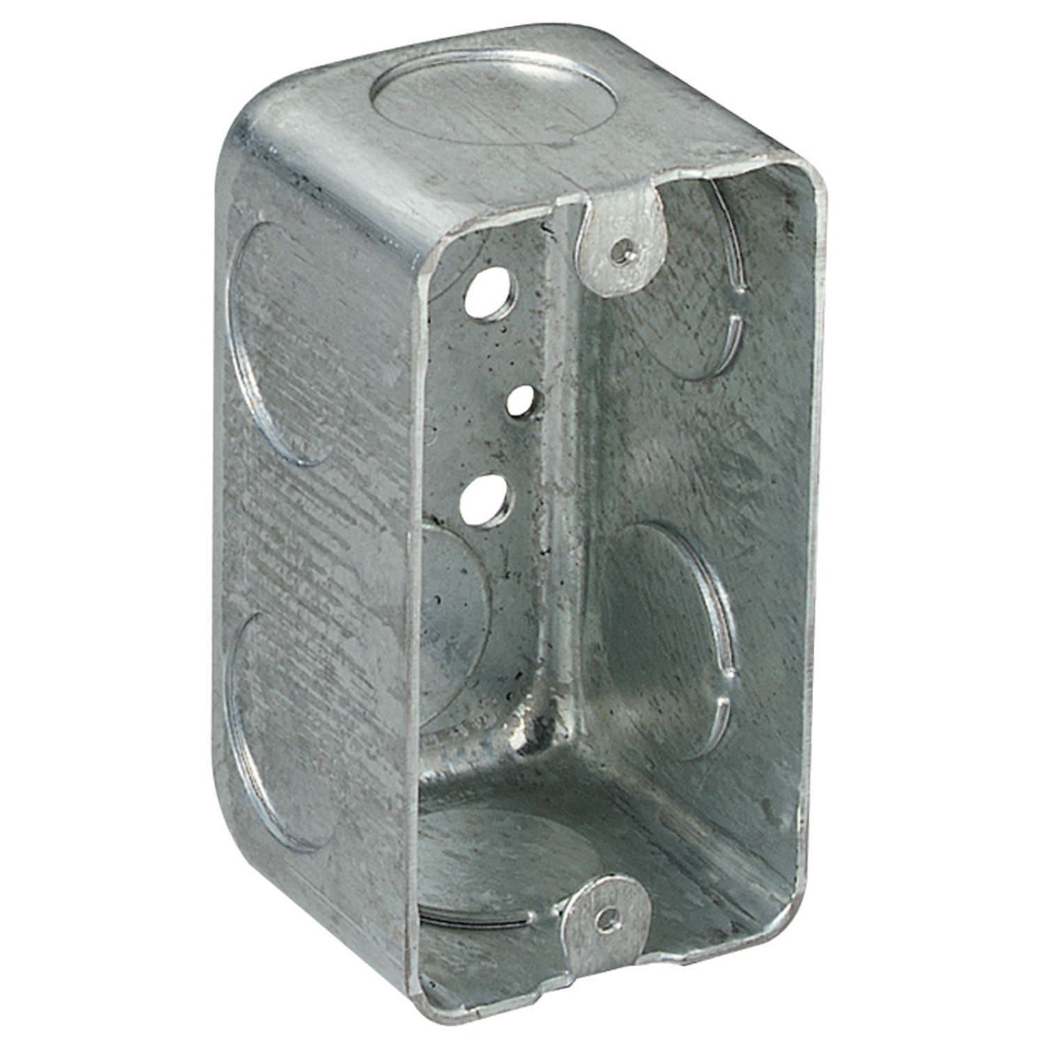 Thomas & Betts Co - Steel-City 58371-3/4 Steel Handy/Utility Box, 4" x 2-1/8" x 2-1/8", 14.5 cu.in. w/ 3/4" KOs