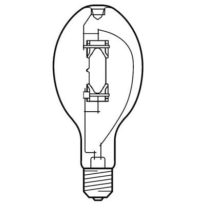 GE Lighting - GEL MVR400/U/PA 78666 MULTIVAPOR