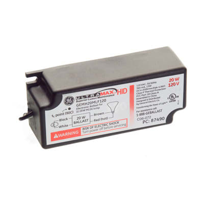 GE Lighting - GEL GEMH20-MLF-120 87490 HID BALLAS