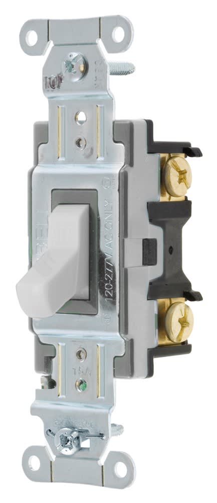 Hubbell Wiring Device - HWDK CSB115OW SP TOG, SPEC GRD COM