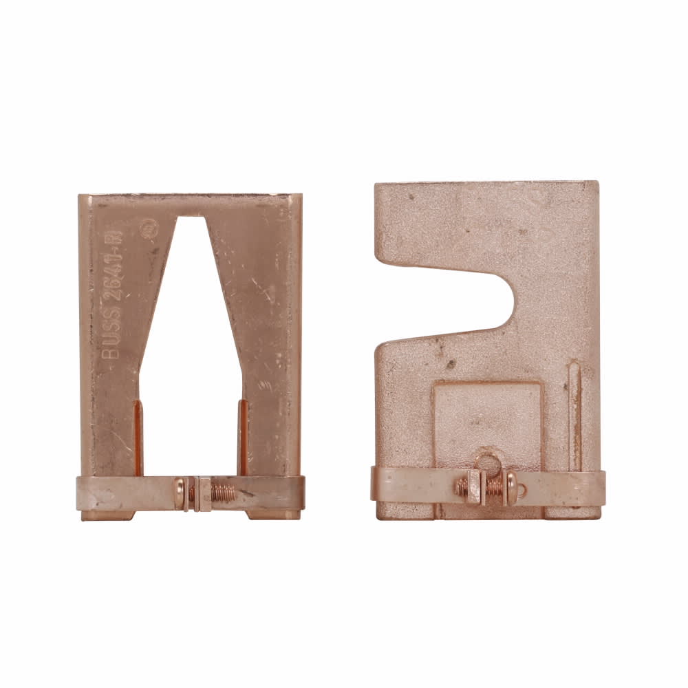 Bussmann Mfg. - Bussmann NO.2661-R 250V/600V Class R Fuse Reducer (pair), 70-100amp Fuse Range Size, 600amp Equipment/Fuseblock Size