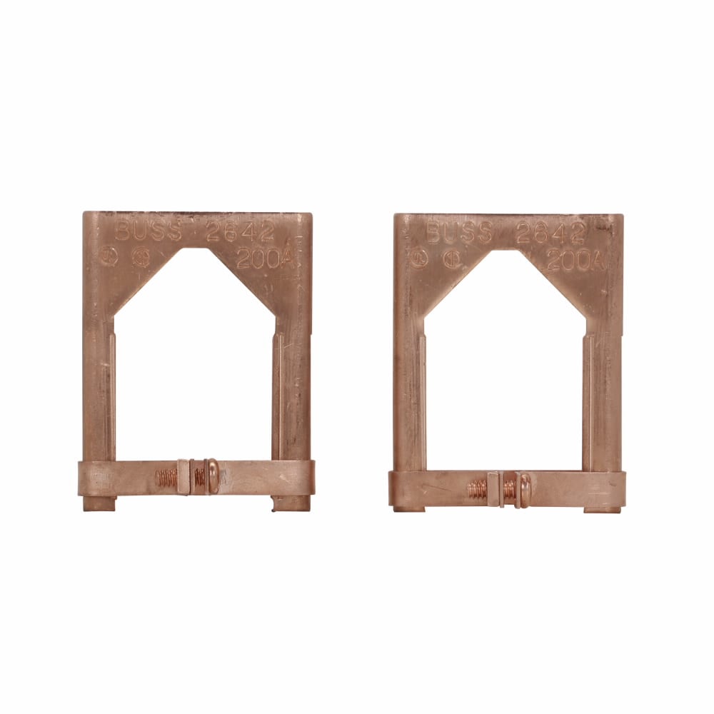 Edison Fuse - Bussmann NO.2642 250V/600V Class H(K) Fuse Reducer (pair), 110-200amp Fuse Range Size, 400amp Equipment/Fuseblock Size