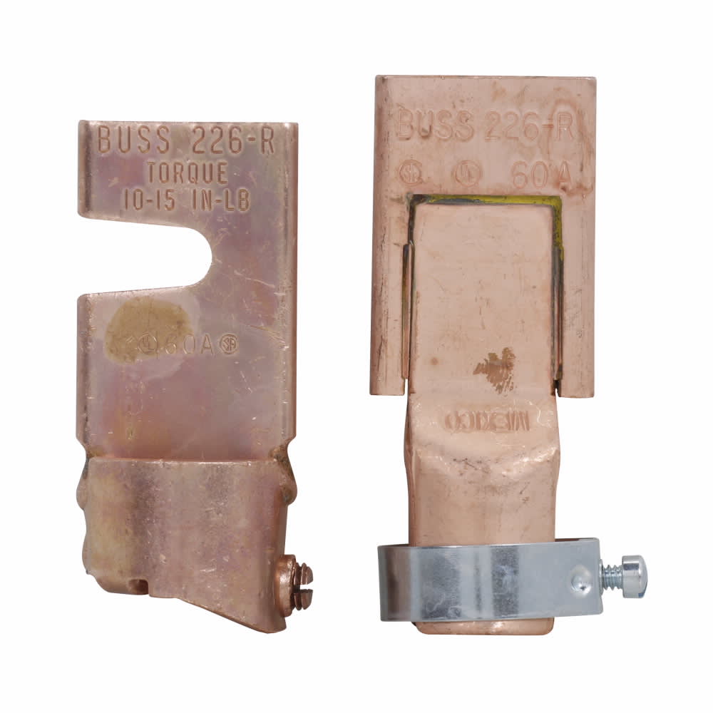 Bussmann Mfg. - Bussmann NO.226-R 250V Class R Fuse Reducer (pair), 35-60amp Fuse Range Size, 200amp Equipment/Fuseblock Size