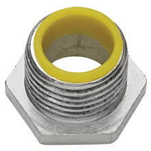 Crouse-Hinds - Crouse-Hinds 59 4" Malleable Iron Non-Insulated Threaded Rigid Conduit Bushed Nipple