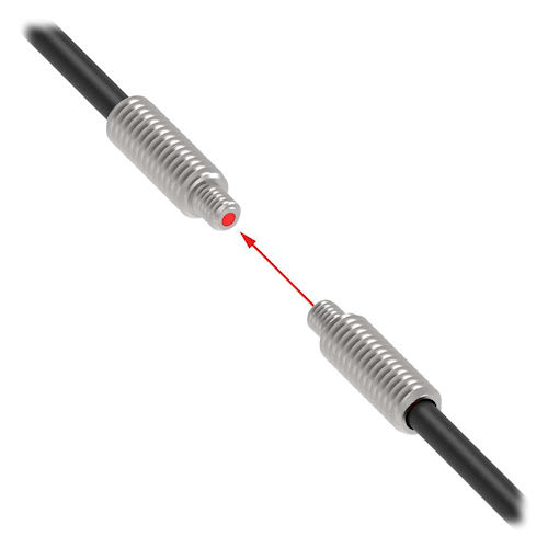 Banner Engineering - Banner PIT46U (26034) Inline Fiber Optic Sensor with Opposed Detection Mode, 2m Length