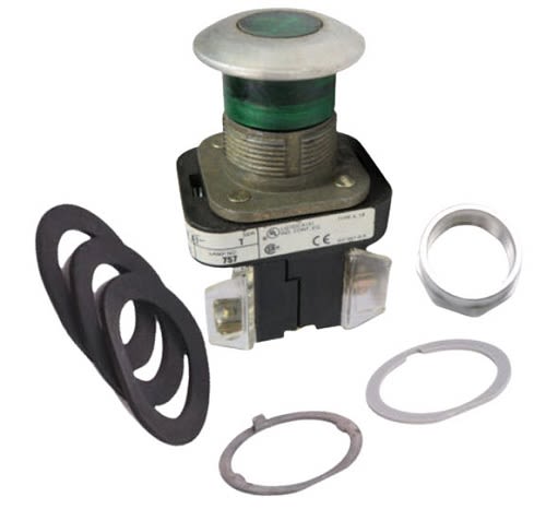 All Current Electrical Sales - ALLC 800T-FXQ24GA1 GREEN PUSHBUTTON