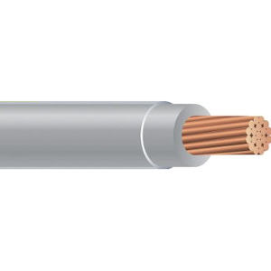 Copper Wire - THHN #4 Stranded Copper GRAY Wire (Cut to Length)