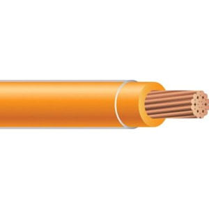 Copper Wire - THHN #10 Stranded ORANGE Wire, Copper Conductor (500ft Spool)