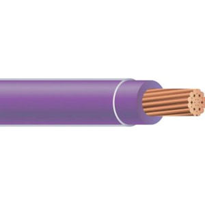 Copper Wire - THHN #12 Stranded PURPLE Wire, Copper Conductor (500ft Spool)