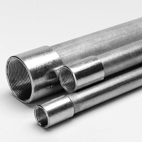 5" x 10' Galvanized Steel Rigid Conduit