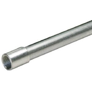 Steel Conduit - 1-1/2" x 10' Galvanized Steel IMC (Intermediate Metal) Conduit