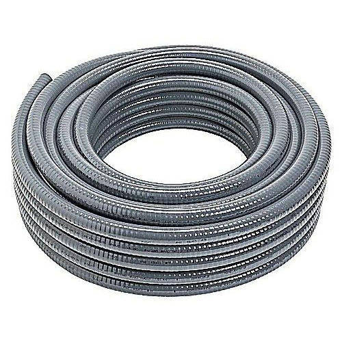 Flexible Liquidtight Conduit - 1/2" Non-Metallic PVC Liquidtight Flexible Conduit (100ft Coil)
