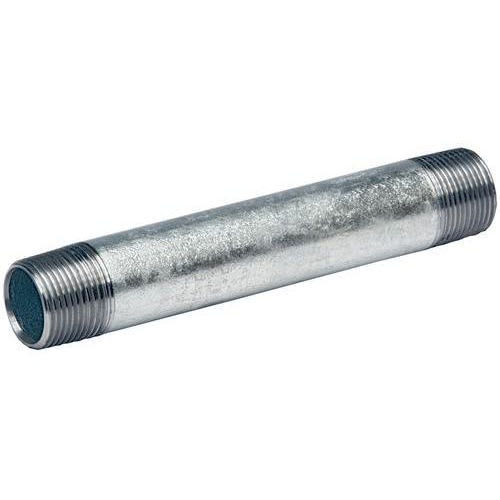 Galvanized Rigid Fittings - 1" x 6" Rigid Conduit Nipple, Galvanized Steel