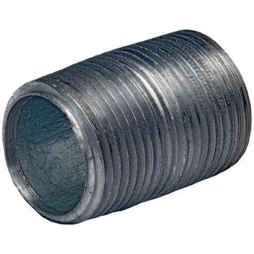 Galvanized Rigid Fittings - 3/4" x CLOSE Rigid Conduit Nipple, Galvanized Steel