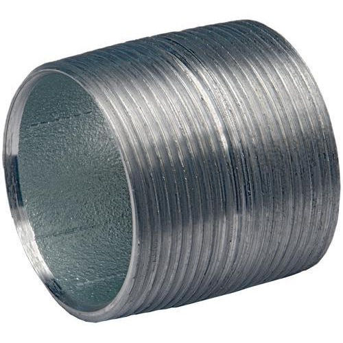 Galvanized Rigid Fittings - 2" x CLOSE Rigid Conduit Nipple, Galvanized Steel