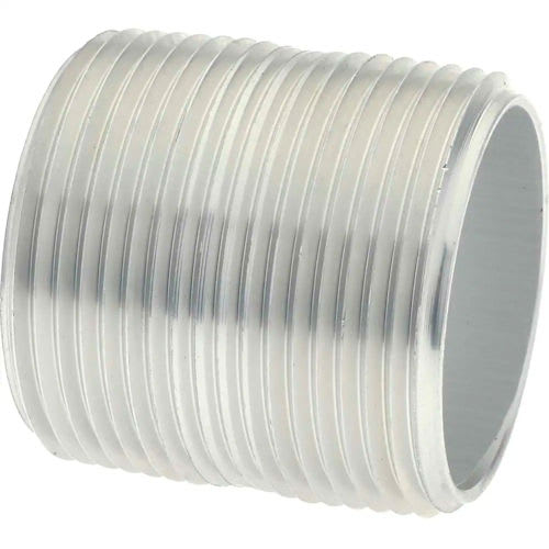 Galvanized Rigid Fittings - 3/4" x CLOSE Rigid Conduit Nipple, Aluminum