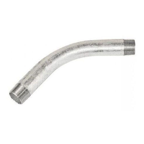 Galvanized Rigid Fittings - 4" Rigid Conduit 45 Degree Elbow, Galvanized Steel