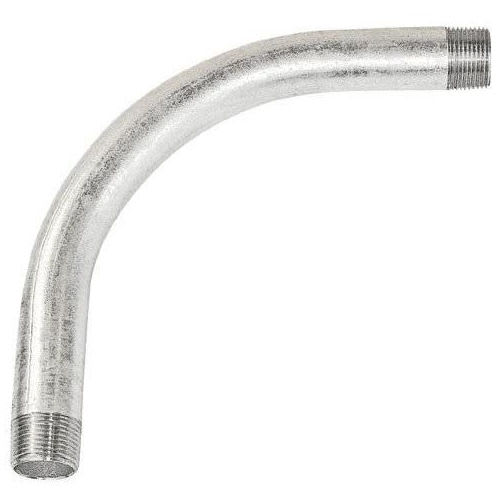 Galvanized Rigid Fittings - 2-1/2" Rigid Conduit 90 Degree Elbow, Galvanized Steel