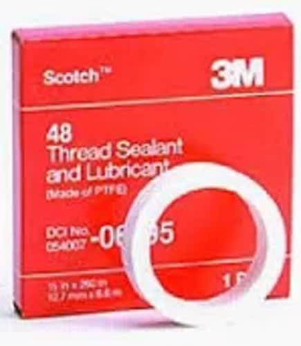 3M - 3M 48-1/2"X260" 12 PER CASE THREAD SEALANT & LUBRICANT TAPE 3M STOCK #7000005819