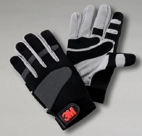 3M - 3M WGS-12 GRIPPING MATERIAL WORK GLOVES SMALL