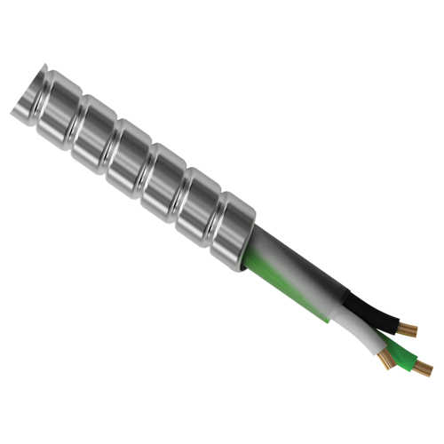 AFC Cable Systems - AFC A004-42-00 12/2WG SOLID MC LITE CBL 250 FT COIL