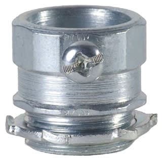 American Fittings - American Fittings SS55US 2" EMT Set Screw Connector, Steel (USA)