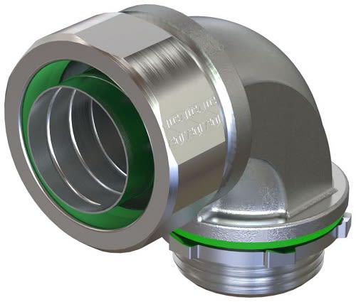 American Fittings - American Fittings STR10090B 1 Inch 90 Degrees Liquidtight Insulated Connector