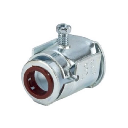 Appleton Electric - Appleton AMC-50 1/2" Single AC/MC/FMC Speed-Lock Steel Box Connector, Steel